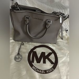 Michael Kors Gray Handbag